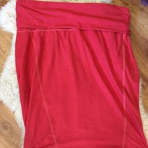 Soft athletic skirt